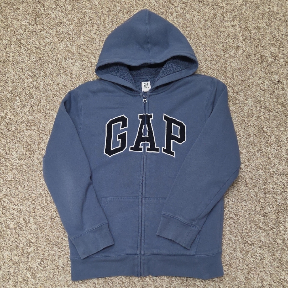 GAP Kids Navy Zip-Up Hoodie